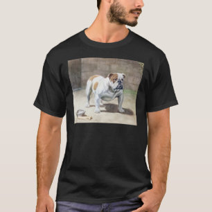 T-shirt Cru de bouledogue