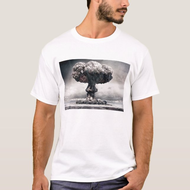 T-shirt Cru de champignon atomique (Devant)