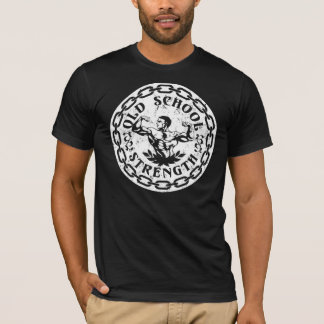 T-shirt Cru de force de vieille école