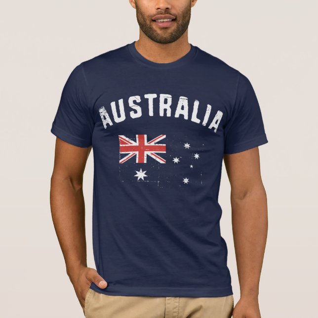 T-shirt Cru de l'Australie (Devant)