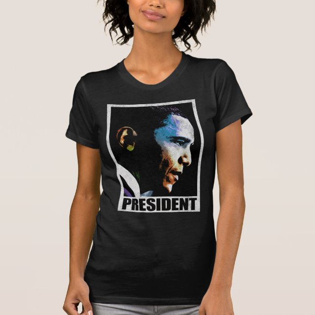 T-shirt Cru du Président Barack Obama (Devant)