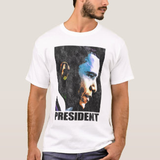 T-shirt Cru du Président Barack Obama - customisé