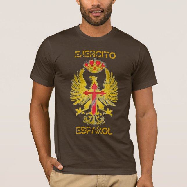 T-SHIRT CRU ESPAGNOL D'ARMÉE (Devant)
