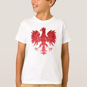 T-shirt Cru polonais d'Eagle