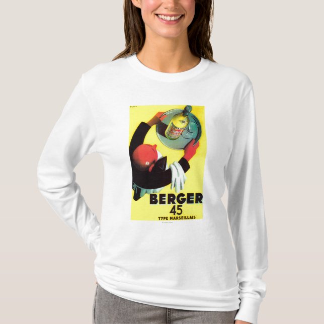 T-shirt Cru PosterEurope de Berger 45 (Devant)