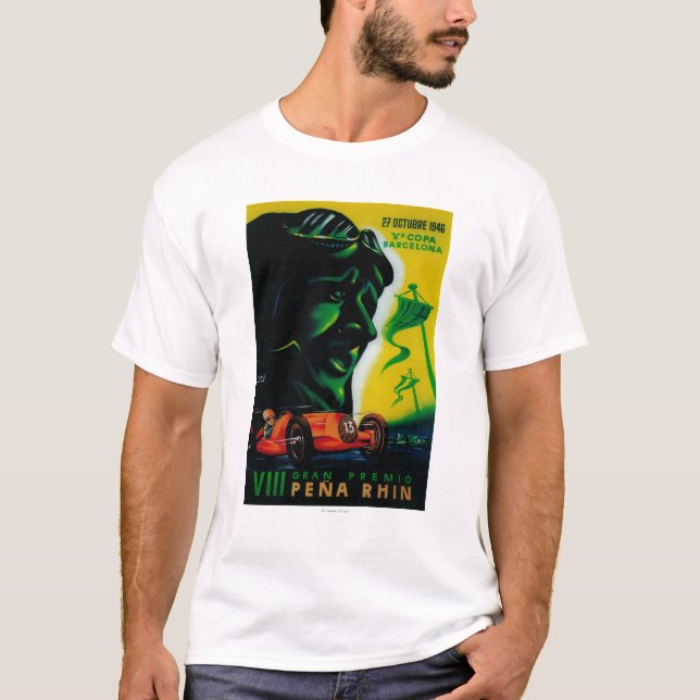 T-shirt Cru PosterEurope de Premio Pena Rhin de mamie (Devant)