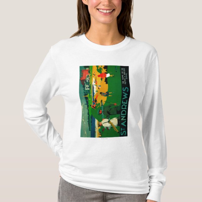 T-shirt Cru PosterEurope de Saint Andrews (Devant)