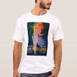 T-shirt Cru PosterEurope de San Pellegrino<br><div class="desc">Poster vintage de San Pellegrino - l'Europe a été créée en 1930. Cette image dépeint des scènes de l'Europe.</div>