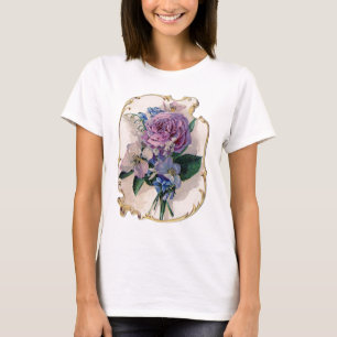 T-shirt Cru rose et muguet