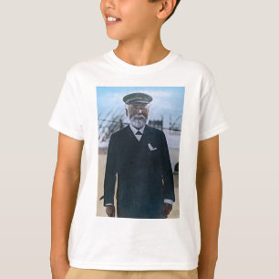 T-shirt Cru titanique de capitaine Edward Smith de RMS