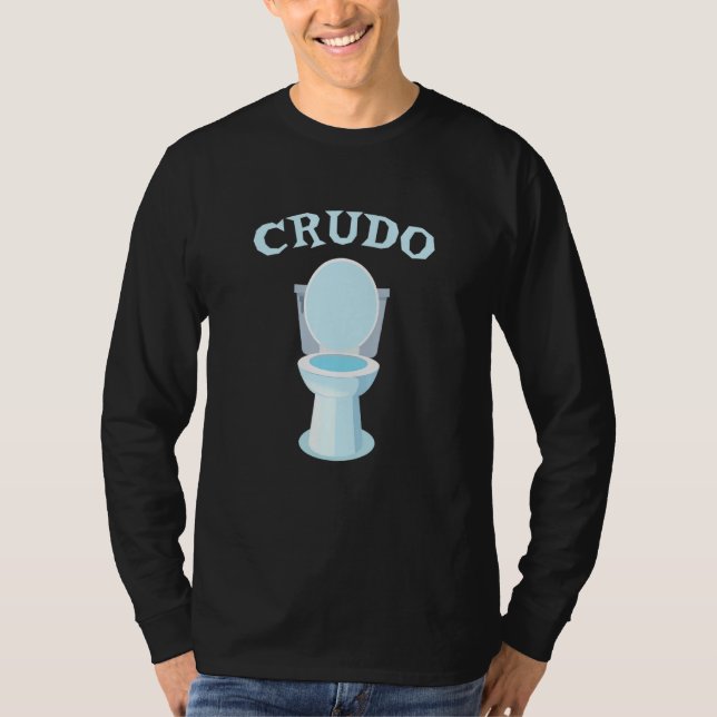 T-shirt Crudo Et Toilettes (Devant)