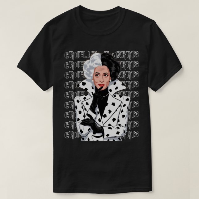 T-shirt Cruella De Harris 2024 (Design devant)