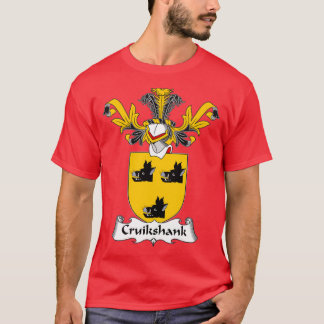 T-shirt Cruikshank Coat of Arms Family Crest