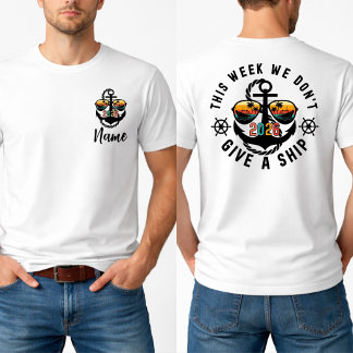 T-shirt Cruise 2026 Shirt Funny Family Vacation Matching