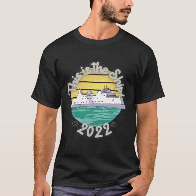 T-shirt Cruise For Men Women Cruising Ship Vacation (Devant)