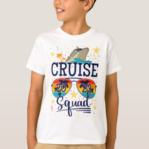 T-shirt Cruise Squad 2023 Croisière Vacation Boy