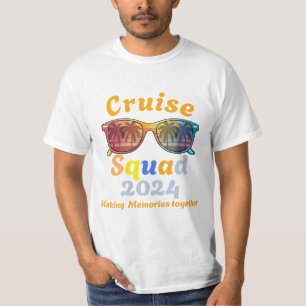 T-shirt Cruise Squad 2024 Cruising Vacation Men