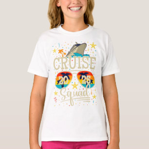 T-shirt Cruise Squad 2025 Cruising Vacation Girl
