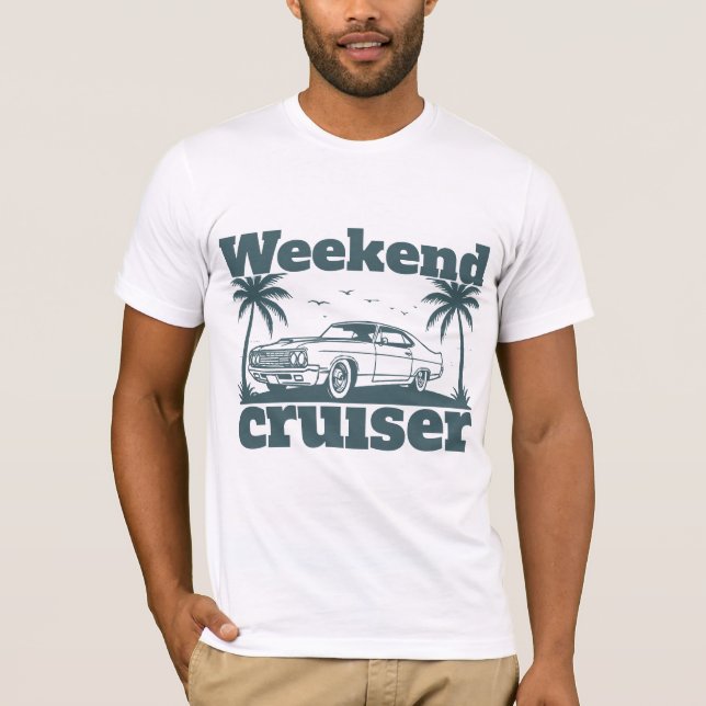 T-shirt Cruiser de fin de semaine (Devant)