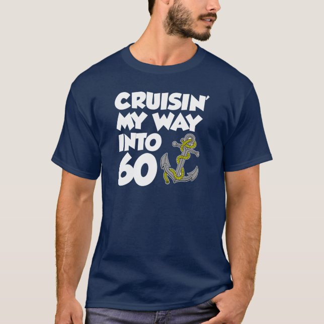 T-shirt Cruisin ma manière dans 60 (SUR l'OBSCURITÉ) (Devant)