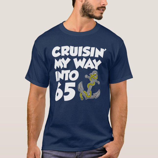 T-shirt Cruisin ma manière dans 65 (SUR l'OBSCURITÉ) (Devant)