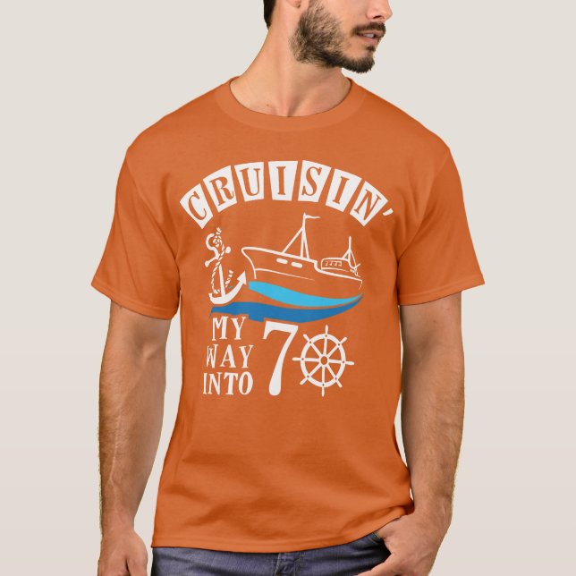 T-shirt Cruisin My Way Into (Devant)