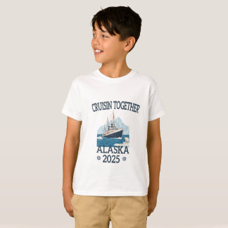 T-shirt Cruisin' Together Alaska 2025, Family Cruise Trip,