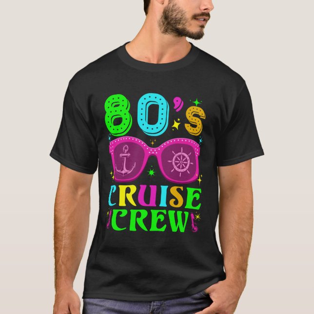 T-shirt Cruising Trip 1980s Retro Style 80's Cruise (Devant)