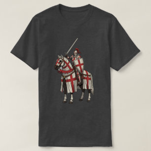 T-shirt Crusader Chevalier sur Warhorse