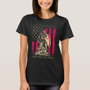 T-shirt Crusader Knight Templier Guerrier De Dieu US Drape
