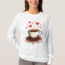 T-shirt Crush caféine