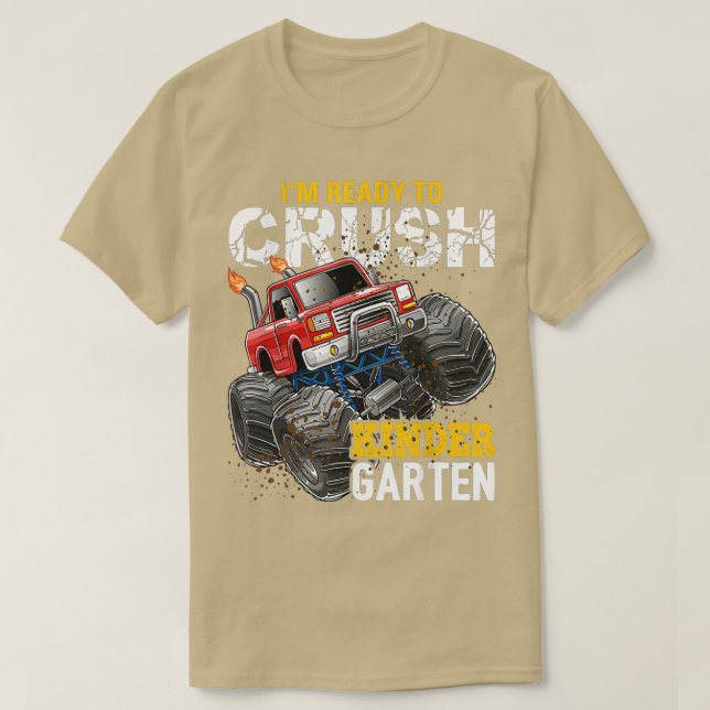 T-shirt Crush Child Truck Back to School Bo (Design devant)