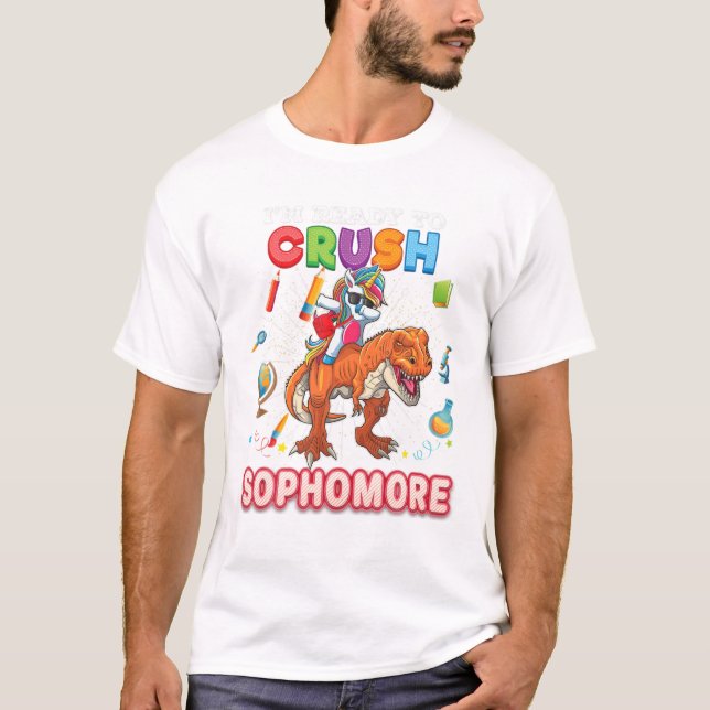 T-shirt Crush Sophomore Unicorne (Devant)