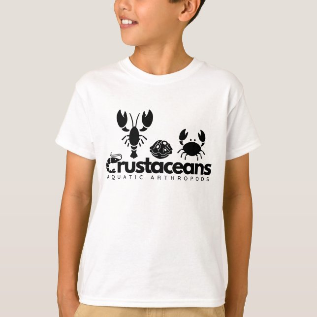 T-shirt Crustacés - Arthropodes Aquatiques (Devant)