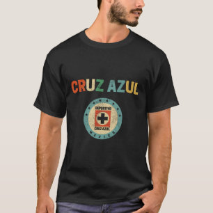 T-shirt Cruz Azul Vintage retro en panne