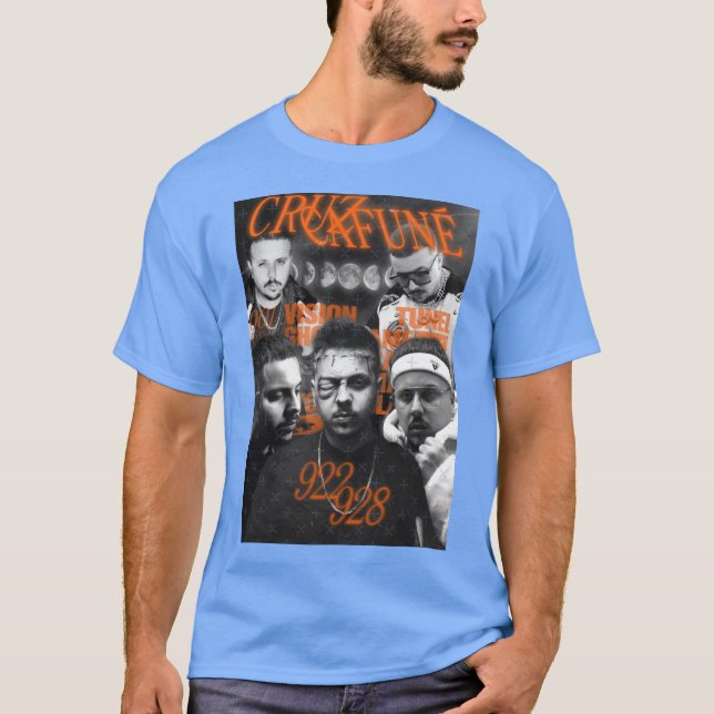 T-shirt Cruz cafune édition vintage (Devant)