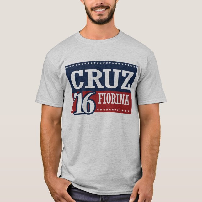 T-SHIRT CRUZ FIORINA 2016 (Devant)