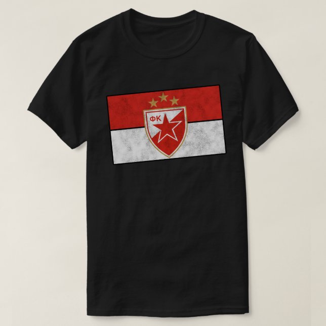 T-shirt Crvena Zvezda (Design devant)
