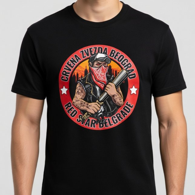 T-shirt Crvena Zvezda Beograd / Star rouge Belgrade (Créateur téléchargé)