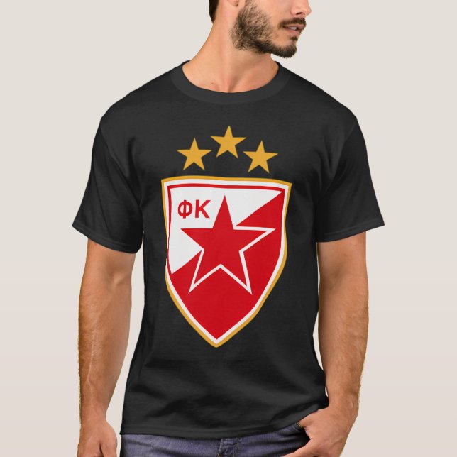 T-shirt Crvena Zvezda Red Star Crest (Devant)