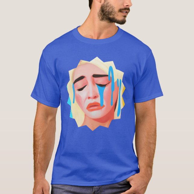 T-shirt Cry For What rétro (Devant)