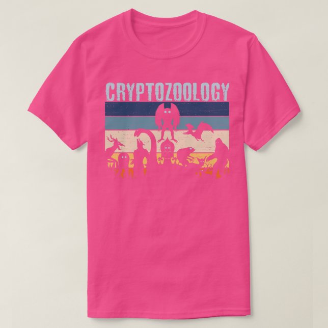 T-shirt Cryptid Mythique Créatures Cryptozoologie (Design devant)