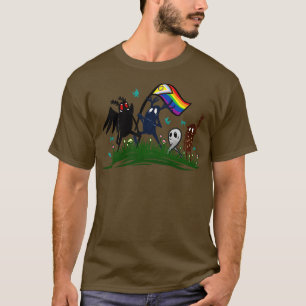 T-shirt Cryptid Pride Mothman Fresno Nightcrawler Forest G