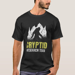 T-shirt Cryptid Research Team Cryptozoology