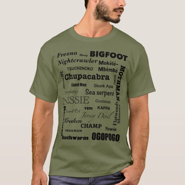 T-shirt Cryptid Tシャツ (Devant)