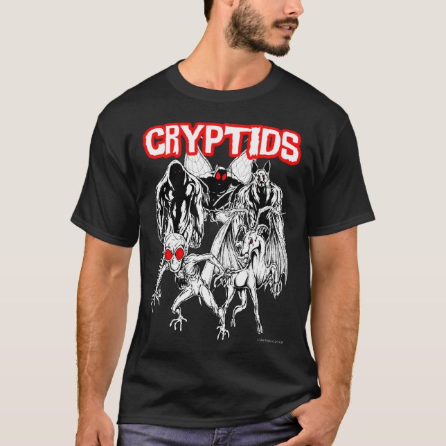 T-shirt Cryptids (Devant)