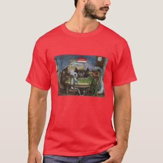 T-shirt Cryptids playing poker boy