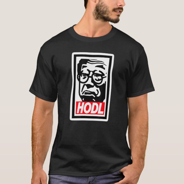 T-shirt Crypto à dents pour hommes (Devant)