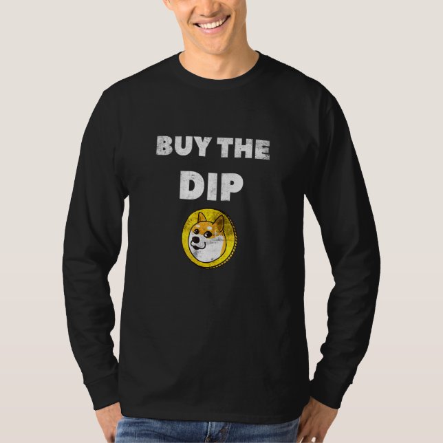 T-shirt Crypto Acheter Le Dip Dogecoin CryptoCurrency Trad (Devant)