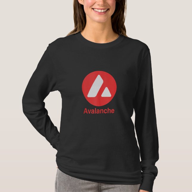 T-shirt Crypto Avalanche Coin Avalanche (Devant)